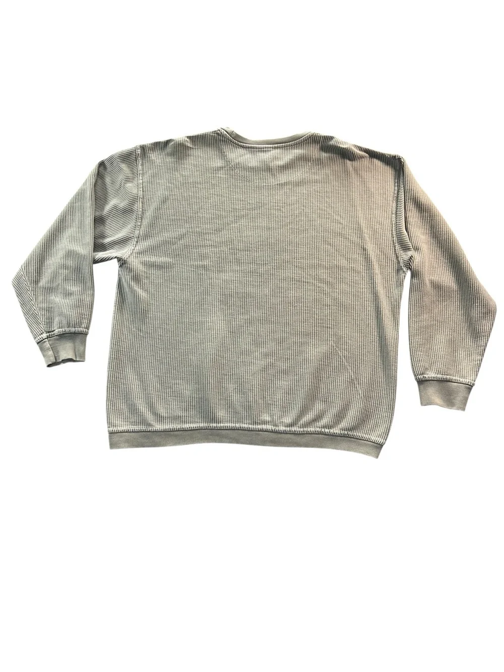 Ragwear Enchanted Vine Sage Green Vintage Wash Ribbed Sweatshirt Unisex Size XL